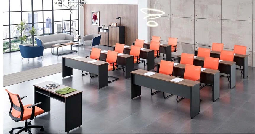 Modern Office Furniture Wholesale Executive Training Conference Computer Desk Office Administrative Staff Workstation Desk