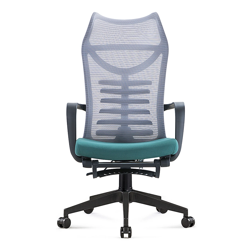 High Back Ergohuman Executive Black Full Mesh Swivel Desk Office Chairs with Footrest