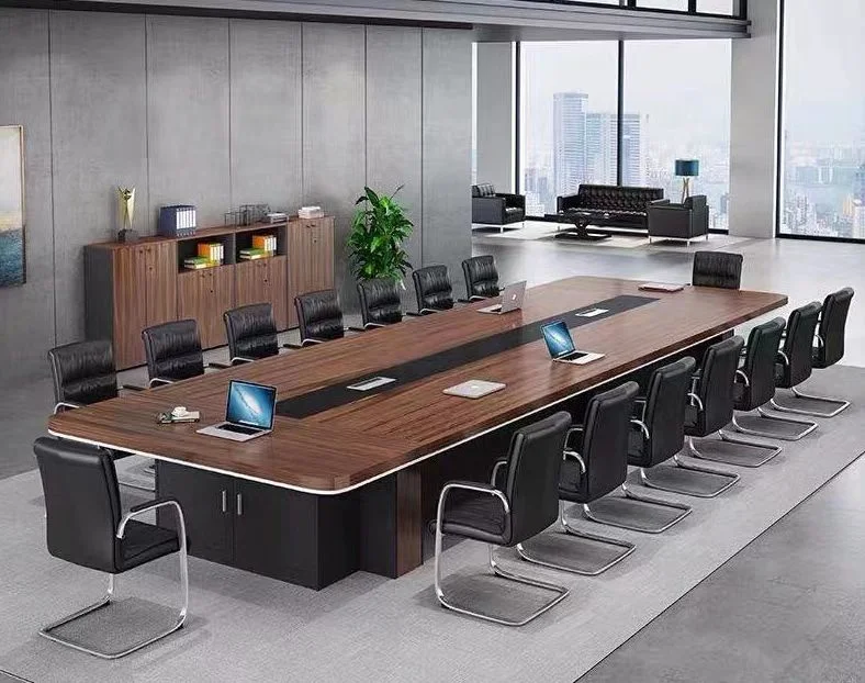 Luxury Large Office Oval Meeting Table Design Banquet Table (SZ-MT119)